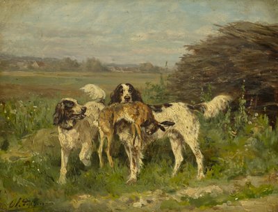 Fim da caça, c.1850- 97 de Charles Oliver de Penne
