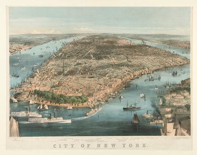 Cidade de Nova Iorque de Charles Parsons