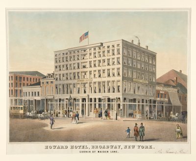 Howard Hotel, Broadway, Nova Iorque de Charles Parsons
