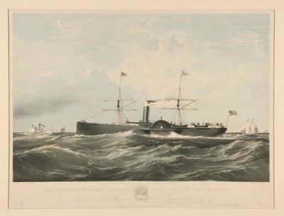 O navio a vapor dos Estados Unidos Báltico de Charles Parsons