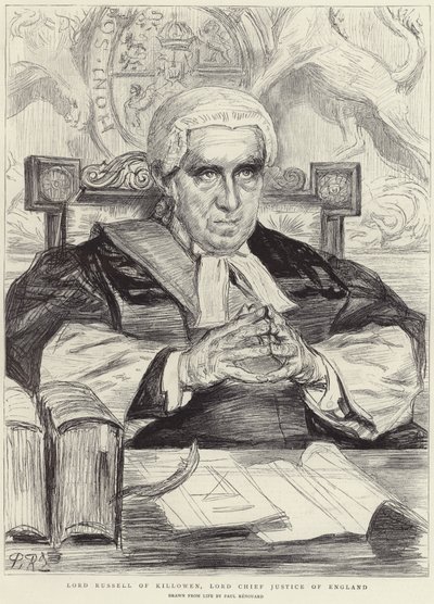 Lord Russell de Killowen (litho) de Charles Paul (after) Renouard