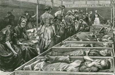 Um abrigo do Exército da Salvação para as Mulheres em Whitechapel de Charles Paul Renouard