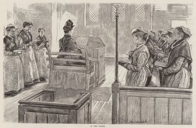 Vida condenada feminina em Woking de Charles Paul Renouard