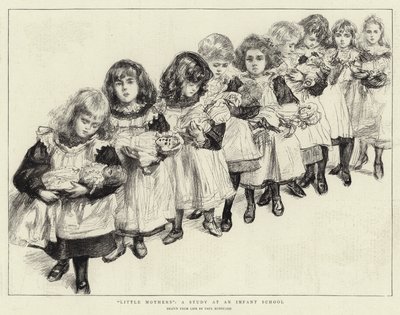 Little Mothers, um estudo em uma escola infantil de Charles Paul Renouard