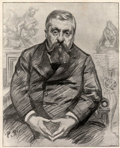 Retrato de Charles Alexandre Dupuy (1851-1923), estadista francês. de Charles Paul Renouard