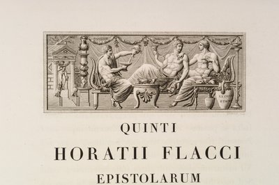 Página de Horace de Charles Percier