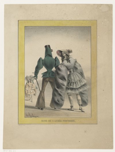 Homem e mulher de moda futurista Mode de l