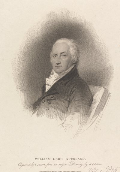 William Eden, 1º Barão de Auckland de Charles Picart