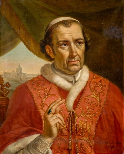 Retrato do Papa Leão XII de Charles Picqué