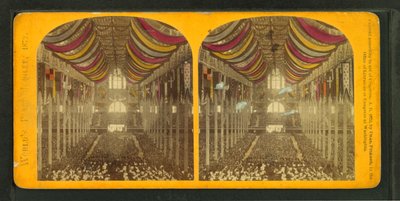 Jubileu da Paz Mundial, ou o Coliseu de Boston, 1872 de Charles Pollock