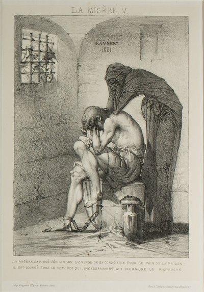 Prato Cinco da Miséria de Charles Rambert