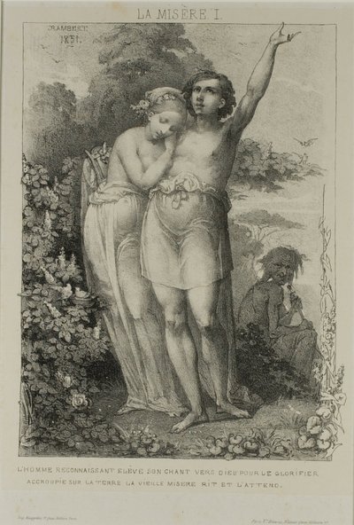Prato Um de Misery de Charles Rambert