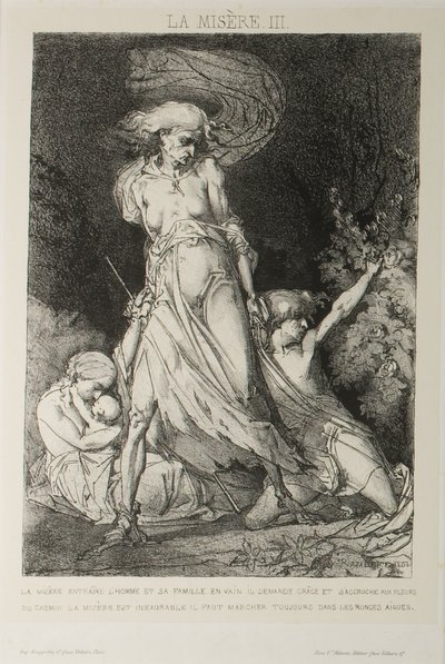 Prato três de Misery de Charles Rambert
