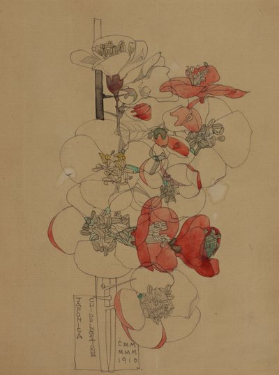 Japónica de Charles Rennie Mackintosh