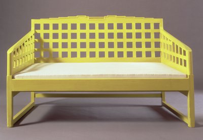 Acalme-se de Dug Out, Miss Cranstons Salgueiro Tearooms (madeira pintada) de Charles Rennie Mackintosh