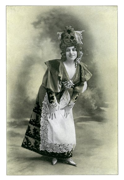 Charlotte Wiehe, 1901. de Charles Reutlinger
