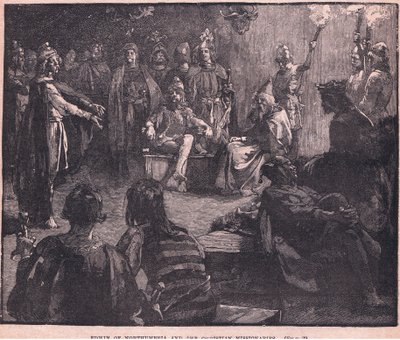 Edwin da Northumbria e os missionários cristãos de Charles Ricketts