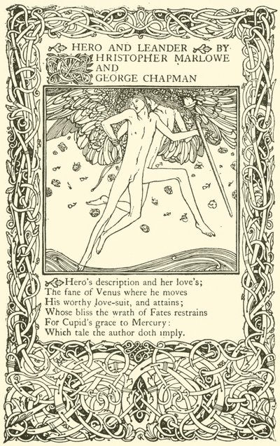 De Hero e Leander (gravura) de Charles Ricketts
