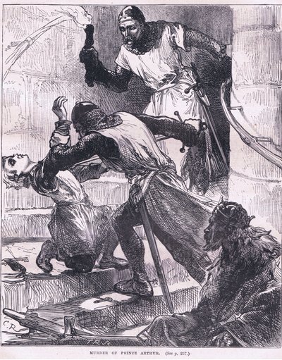O assassinato do príncipe Arthur de Charles Ricketts