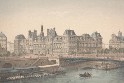 Hotel de Ville, Paris de Charles Riviere