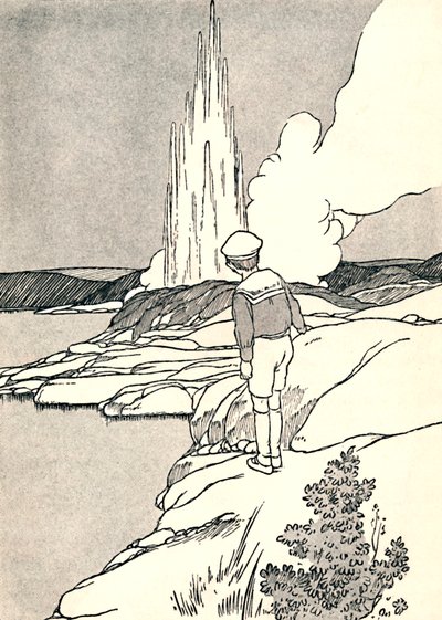 Um gêiser, 1912 de Charles Robinson