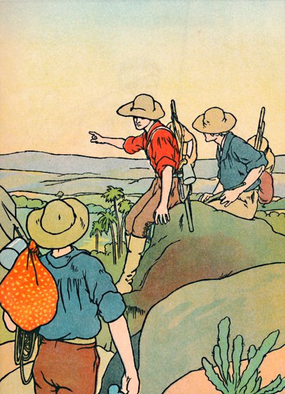 Primeiros colonos na Austrália, 1912 de Charles Robinson