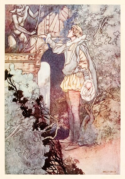 "Exegi Monumentum" em As Canções e Sonetos de William Shakespeare de Charles Robinson