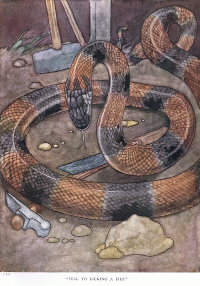 Caiu a lamber um arquivo, década de 1930 de Charles Robinson