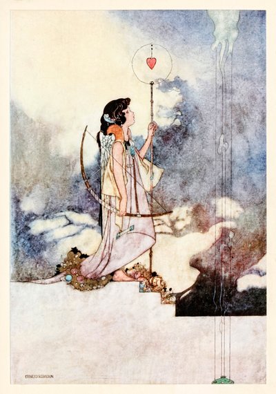 "Na corte do amor" de "Alma e Corpo" em As Canções e Sonetos de William Shakespeare de Charles Robinson