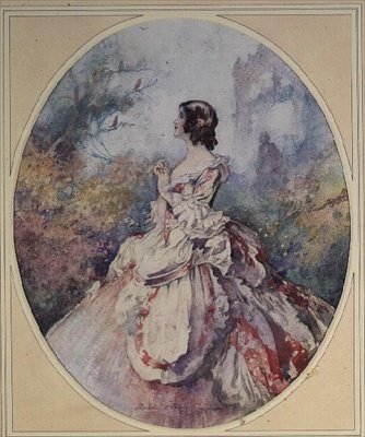 Música, c.1920 (aguarela) de Charles Robinson