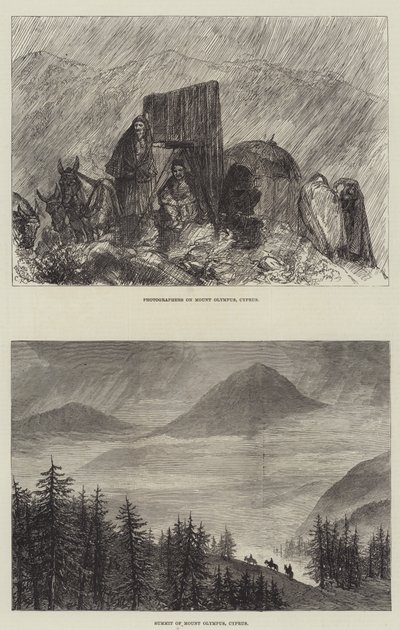 Esboços de Chipre de Sir John Charles Robinson