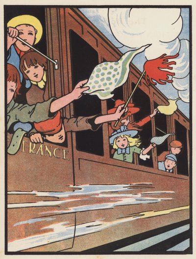 O trem de excursão das crianças de Charles Robinson