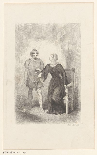 Wilfried com a sua mãe de Charles Rochussen