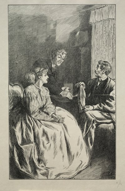 Como eu perdi meus bigodes, 1866. de Charles Samuel Keene