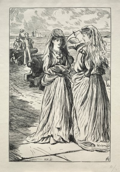 Lady Nelly - a paquera de Charles Samuel Keene