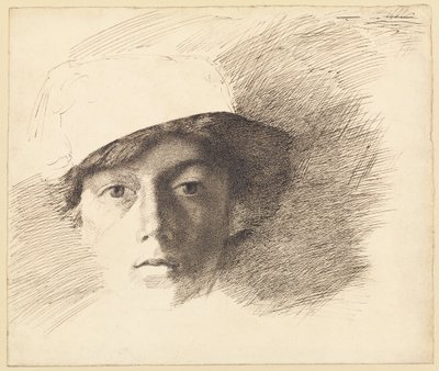 Auto-retrato de Charles Samuel Keene