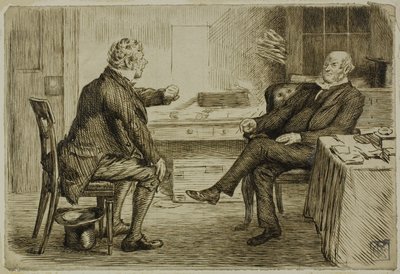 Advogado e Cliente de Charles Samuel Keene
