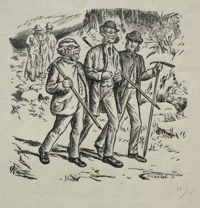 Os Três Nomes, 1869. de Charles Samuel Keene