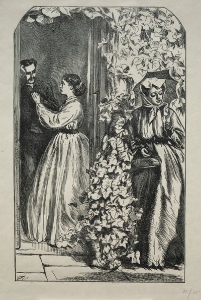 O que veio para matar um tio rico Uma vez no Natal, 1865. de Charles Samuel Keene