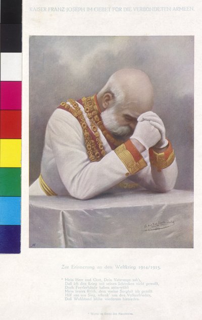 Imperador da Áustria Franz Joseph I de Charles Scolik