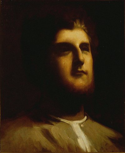 Retrato do compositor Georges Bizet 1838-1875, 1857. de Charles Sellier