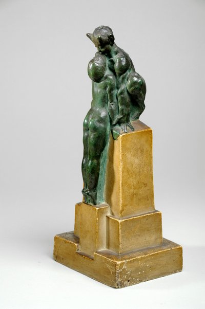 Maquete para um Grupo de Ninfas e Sátiros de Fonte de Jardim de Charles Sergeant Jagger