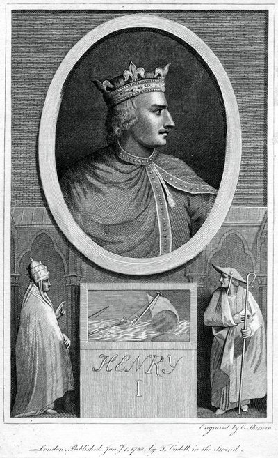 Henrique I, rei da Inglaterra, 1788. de Charles Sherwin