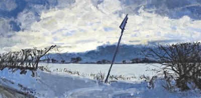 Tarde de dezembro, 2011 (óleo sobre tela) de Charles Simpson