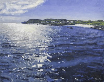 Iona Light, 2017 (óleo sobre tela) de Charles Simpson