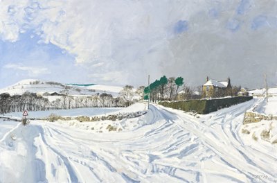 Newhall, 2011 (óleo sobre tela) de Charles Simpson