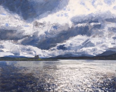 Passing Duart, 2017 (óleo sobre tela) de Charles Simpson