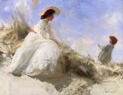 O papagaio", 1893-1928 de Charles Sims