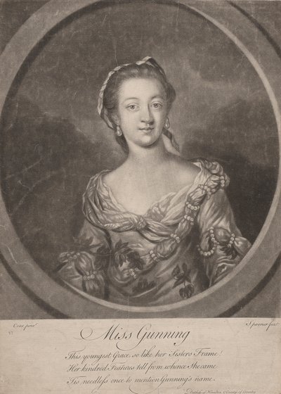 Miss Catharine Gunning de Charles Spooner