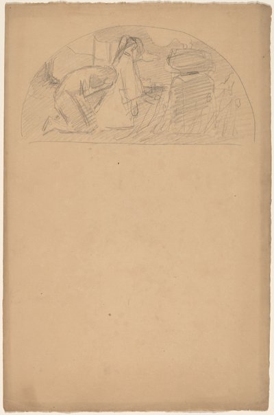 Estudo para uma Luneta de Charles Sprague Pearce